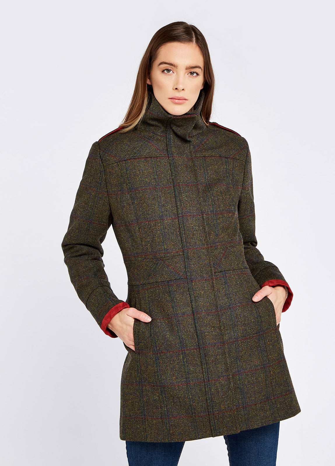 Hedgerow Tweed Coat - Hemlock