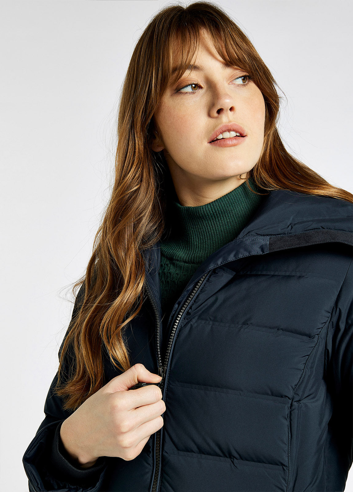 Meyers Long Length Coat - Navy