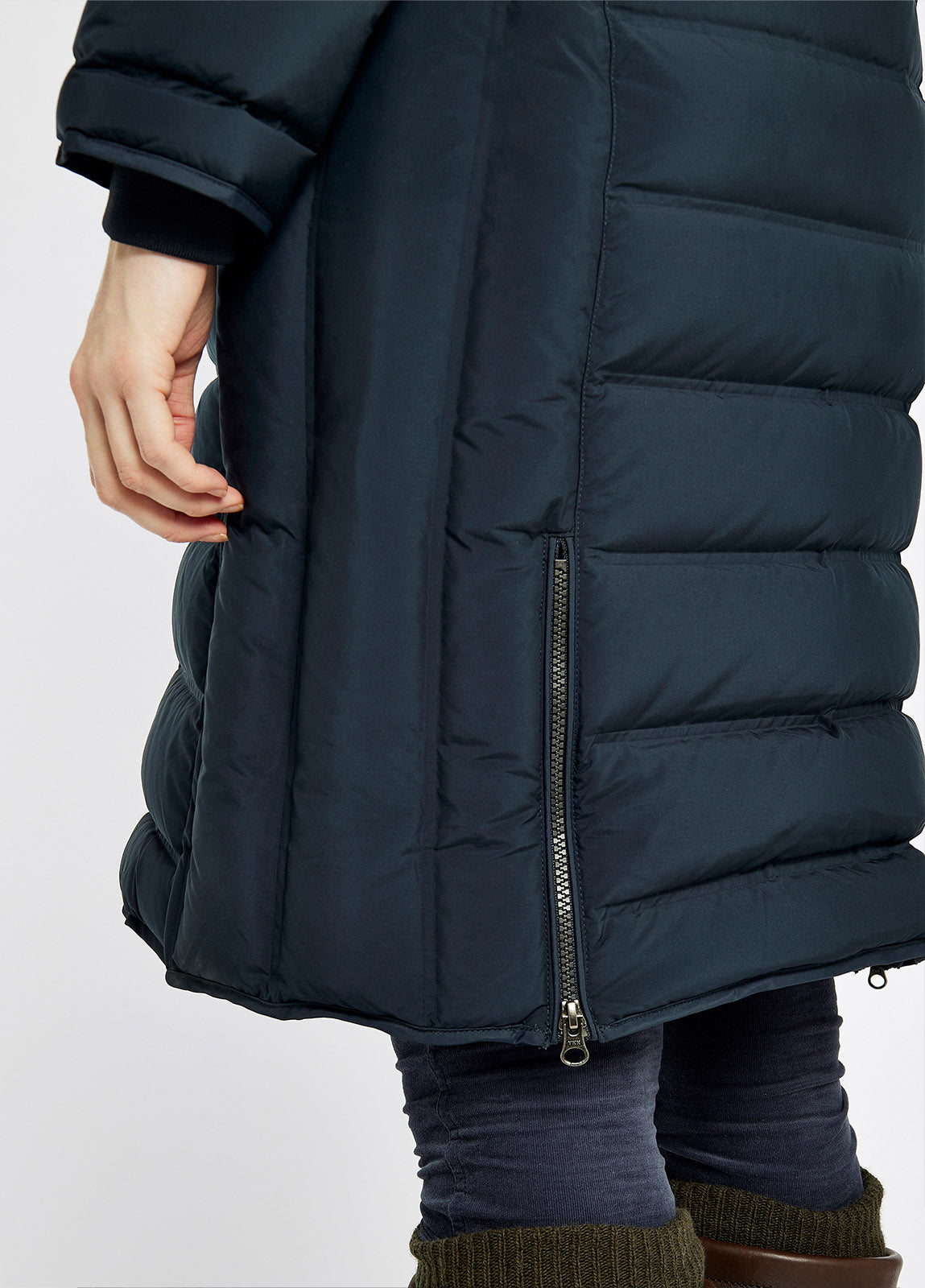 Meyers Long Length Coat - Navy