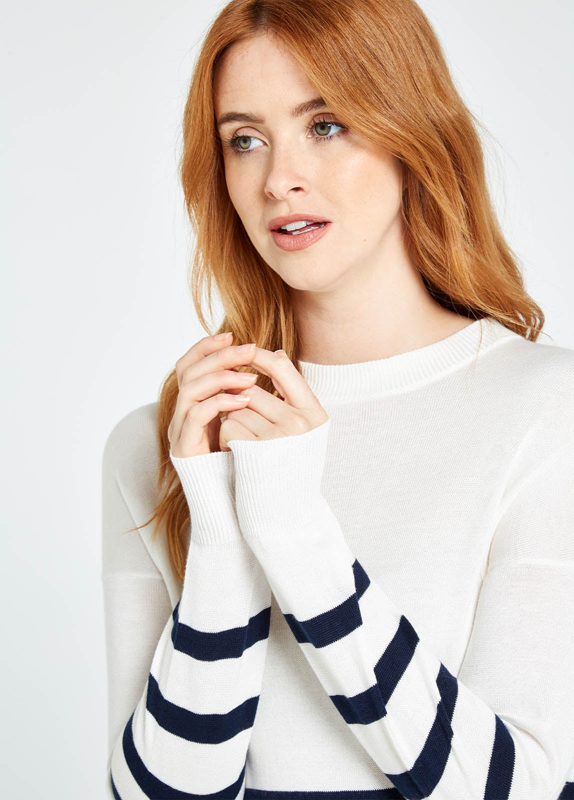 Peterswell Sweater - White