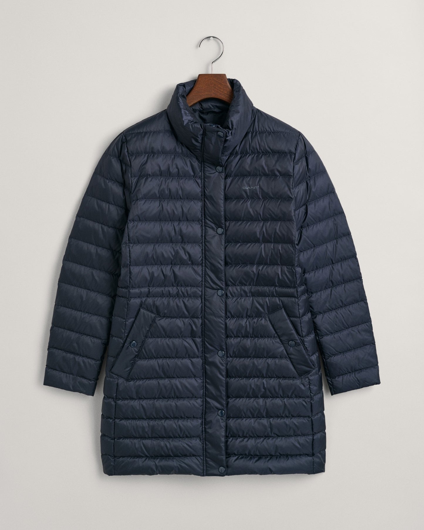 Light Down Coat - Evening Blue