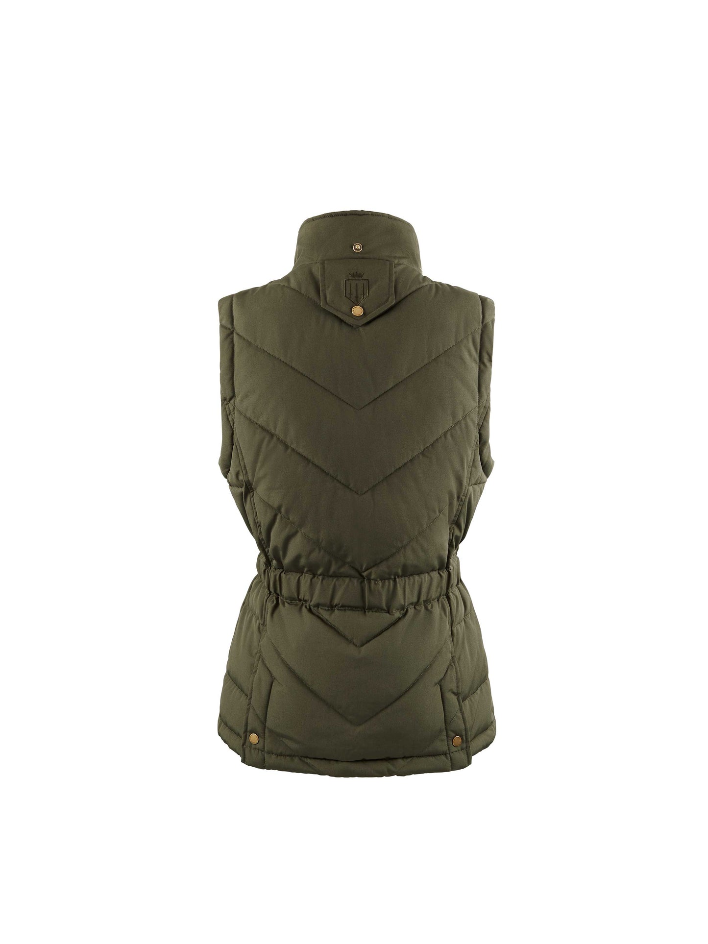 The Charlotte Padded Gilet - Khaki