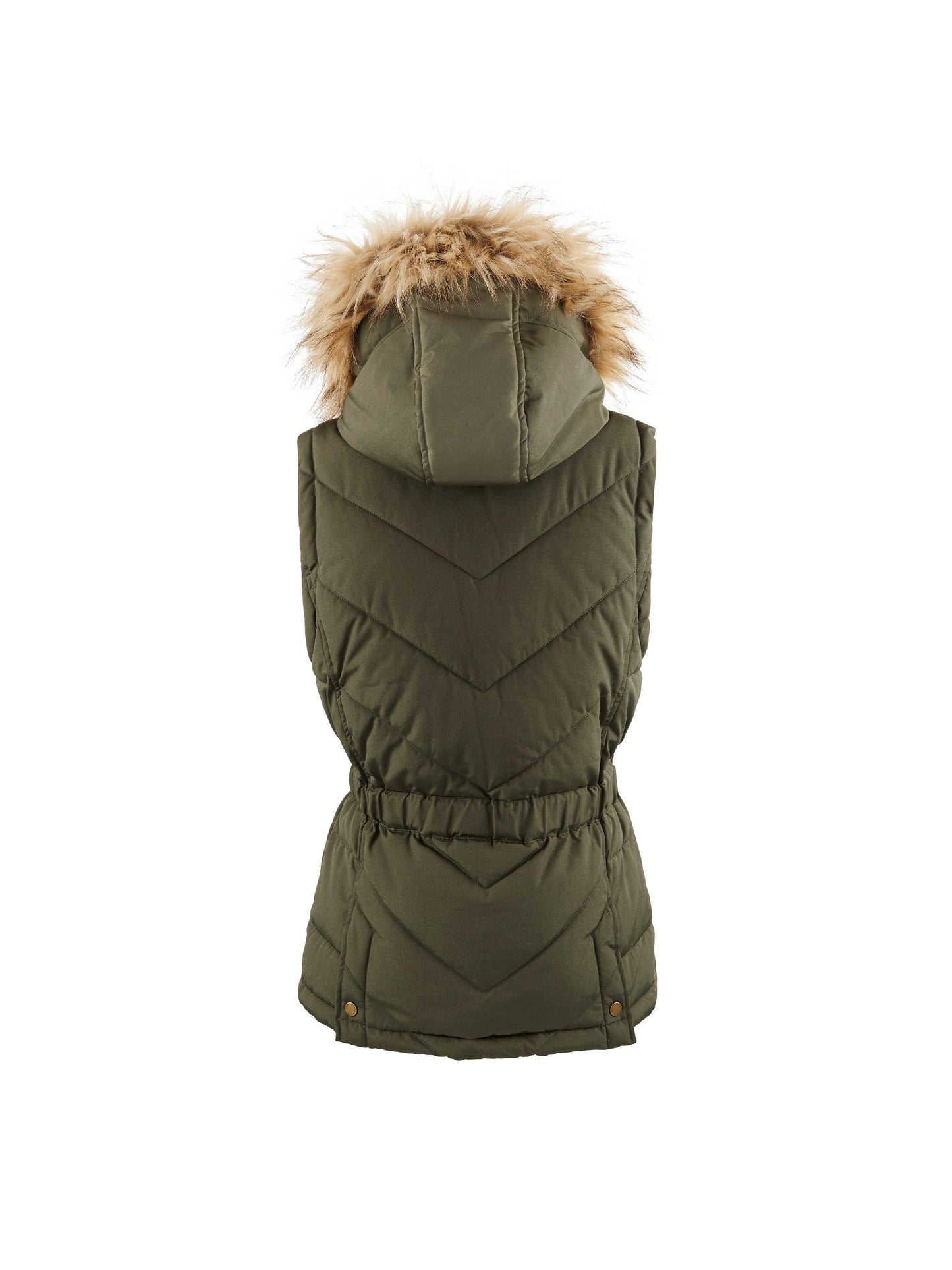 The Charlotte Padded Gilet - Khaki