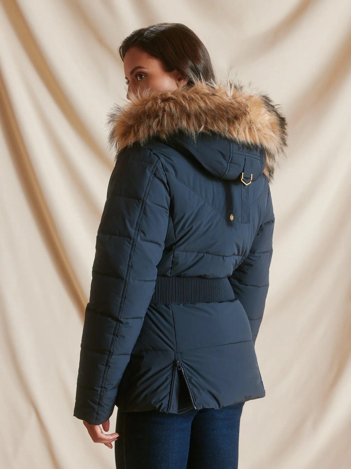 Lexi Padded Jacket - Navy