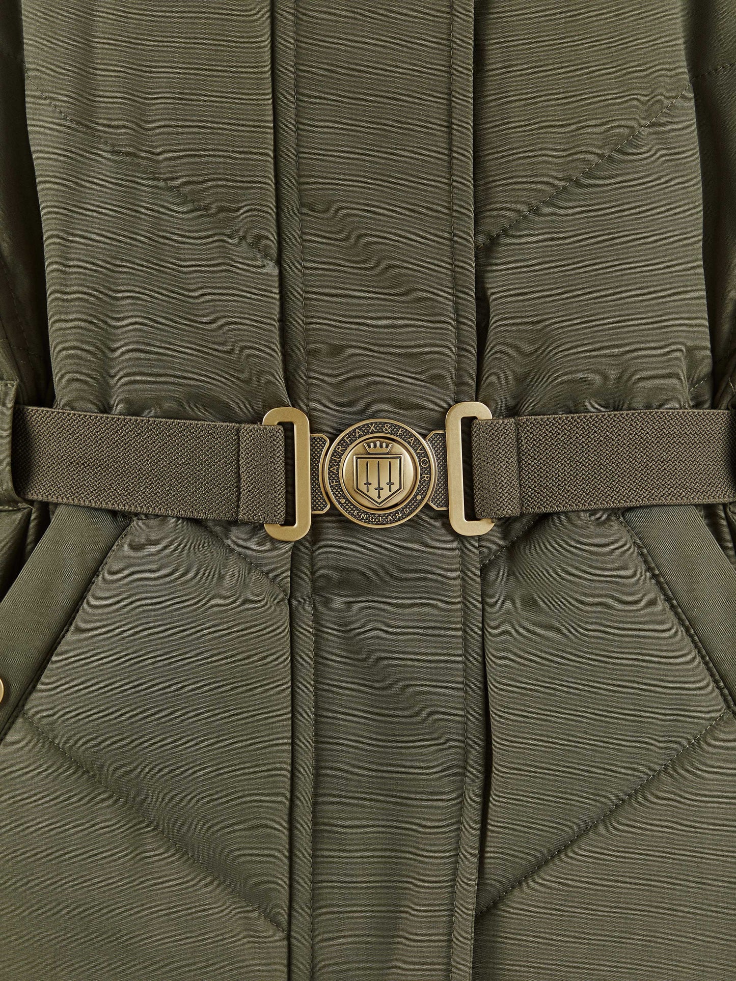 The Charlotte Padded Gilet - Khaki