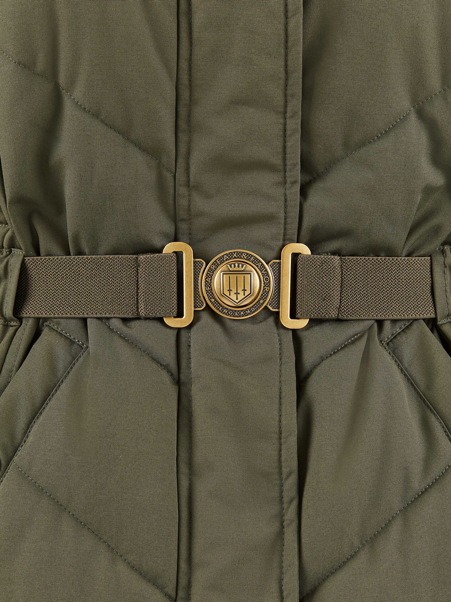 Charlotte Padded Jacket - Khaki