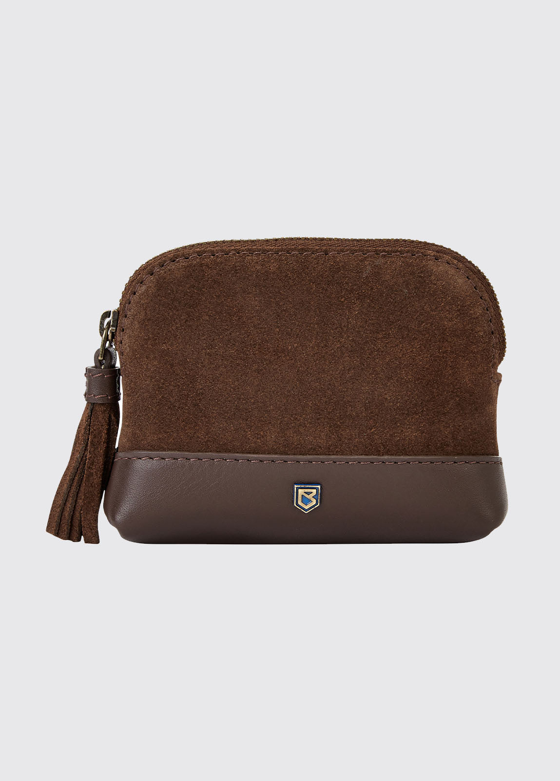 Richmond Suede Purse - Cigar