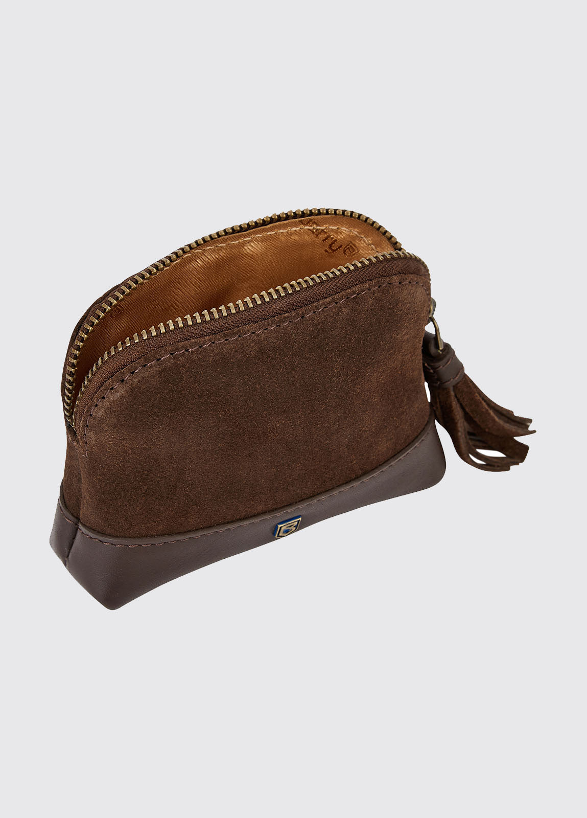 Richmond Suede Purse - Cigar