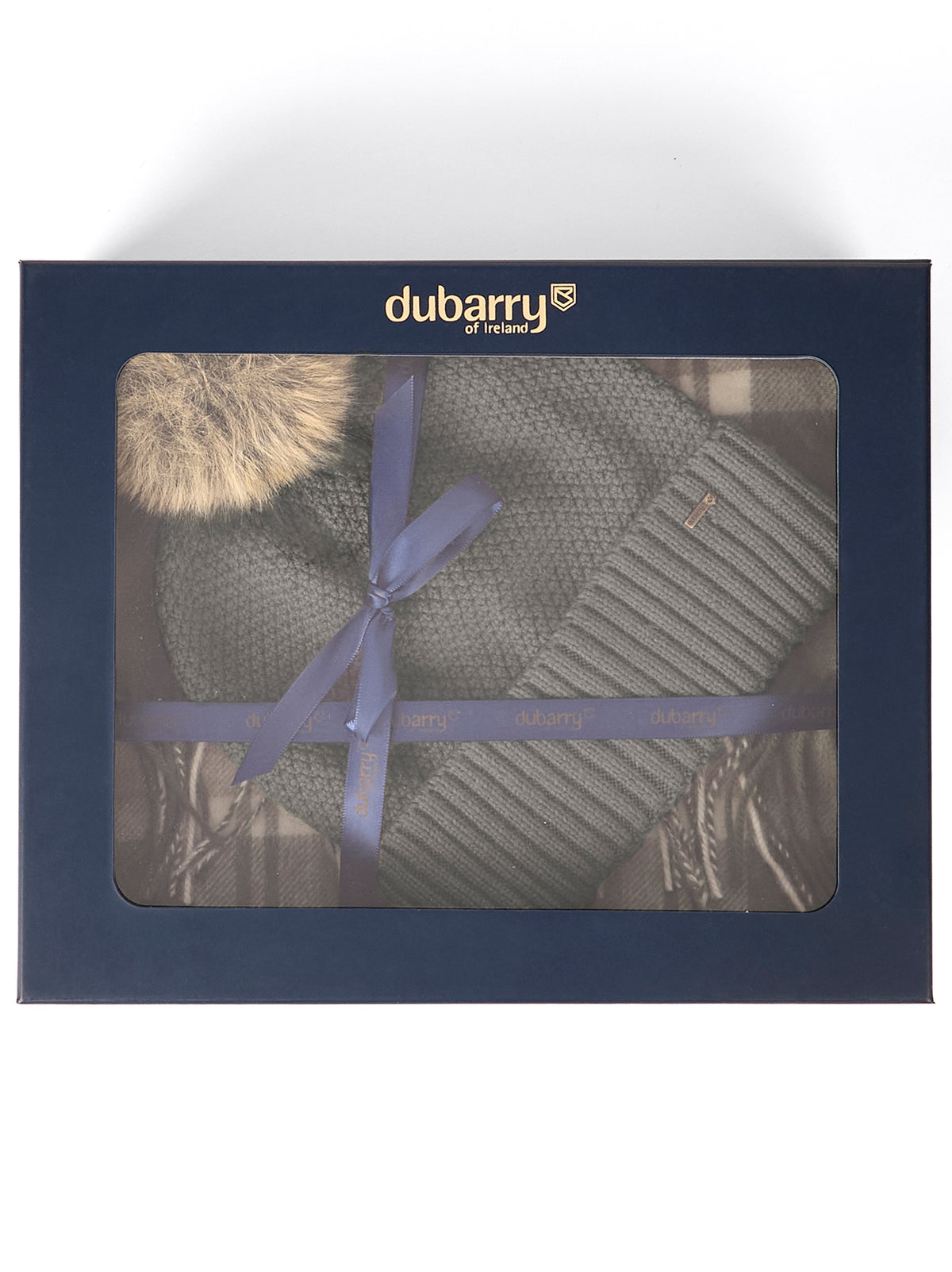 Newbawn Hat & Scarf Set - Dusky Green