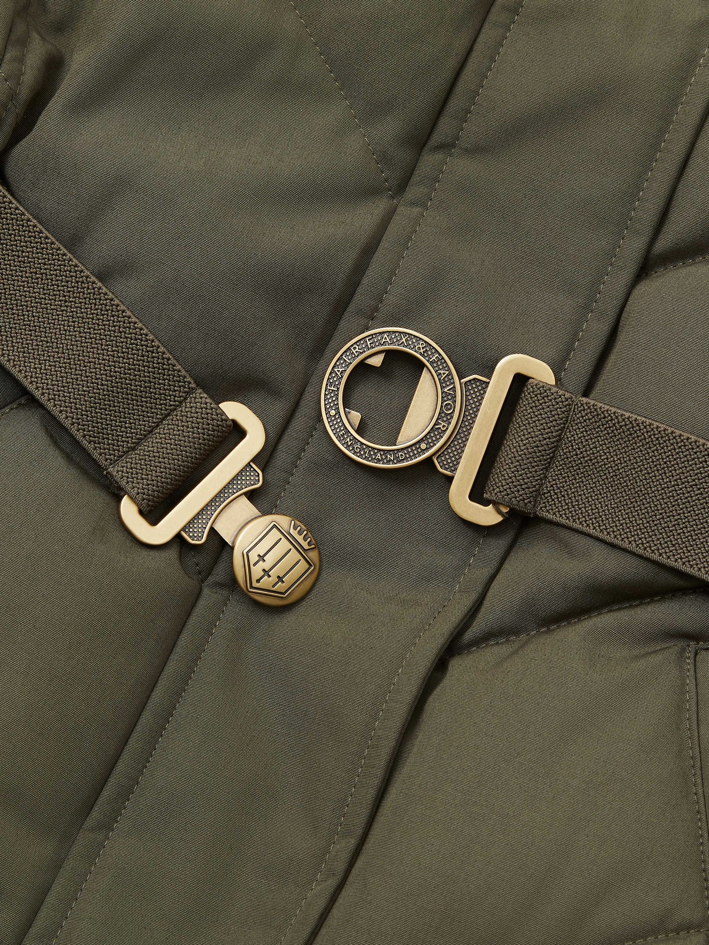 The Charlotte Padded Gilet - Khaki