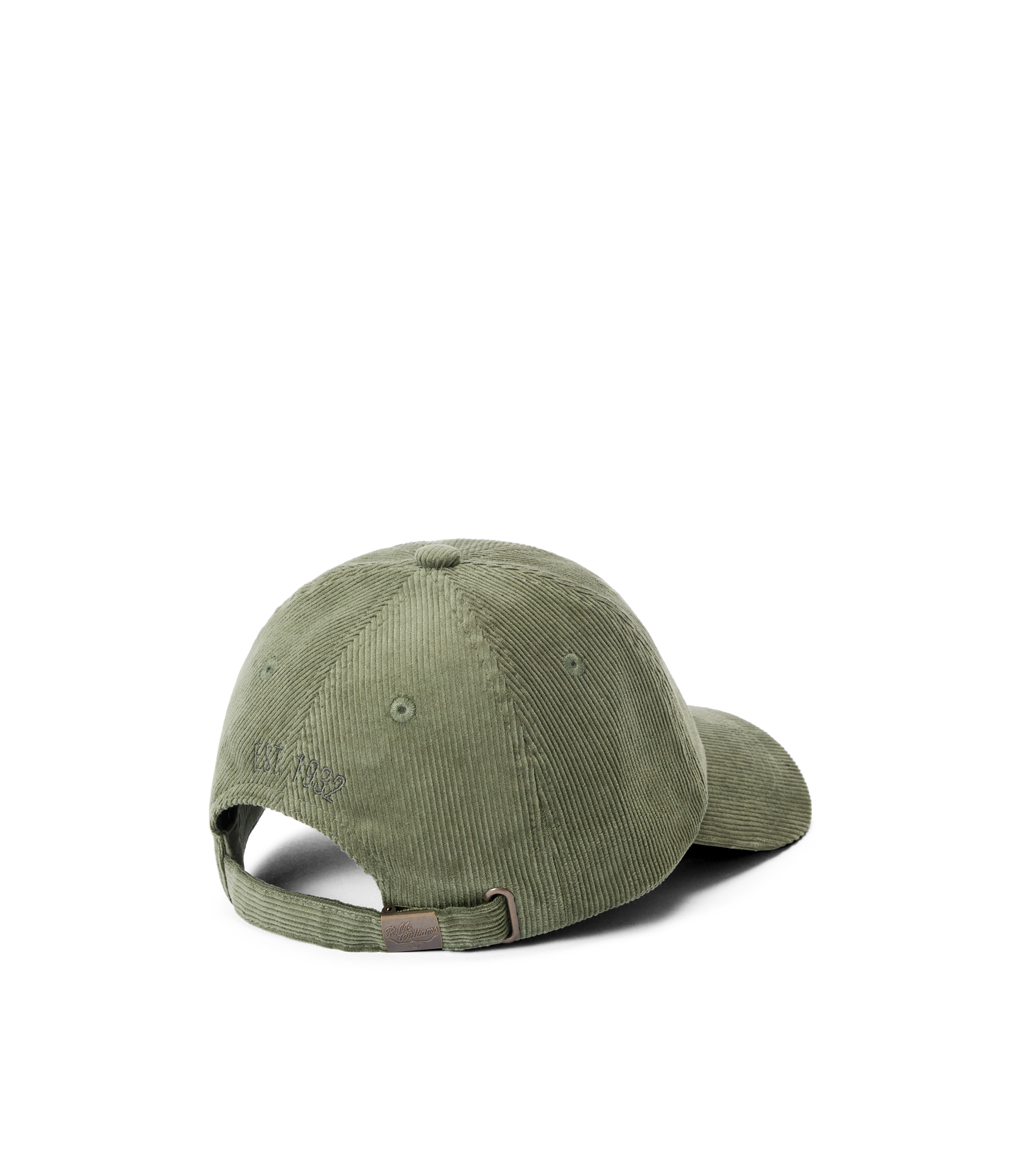 Mini Longhorn Cord Cap - Moss