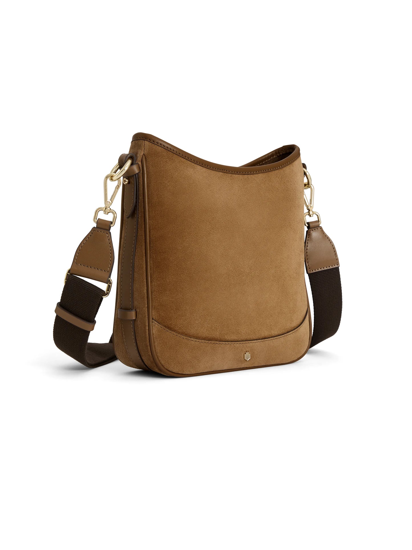 Dartmoor Messenger Bag - Tan Suede