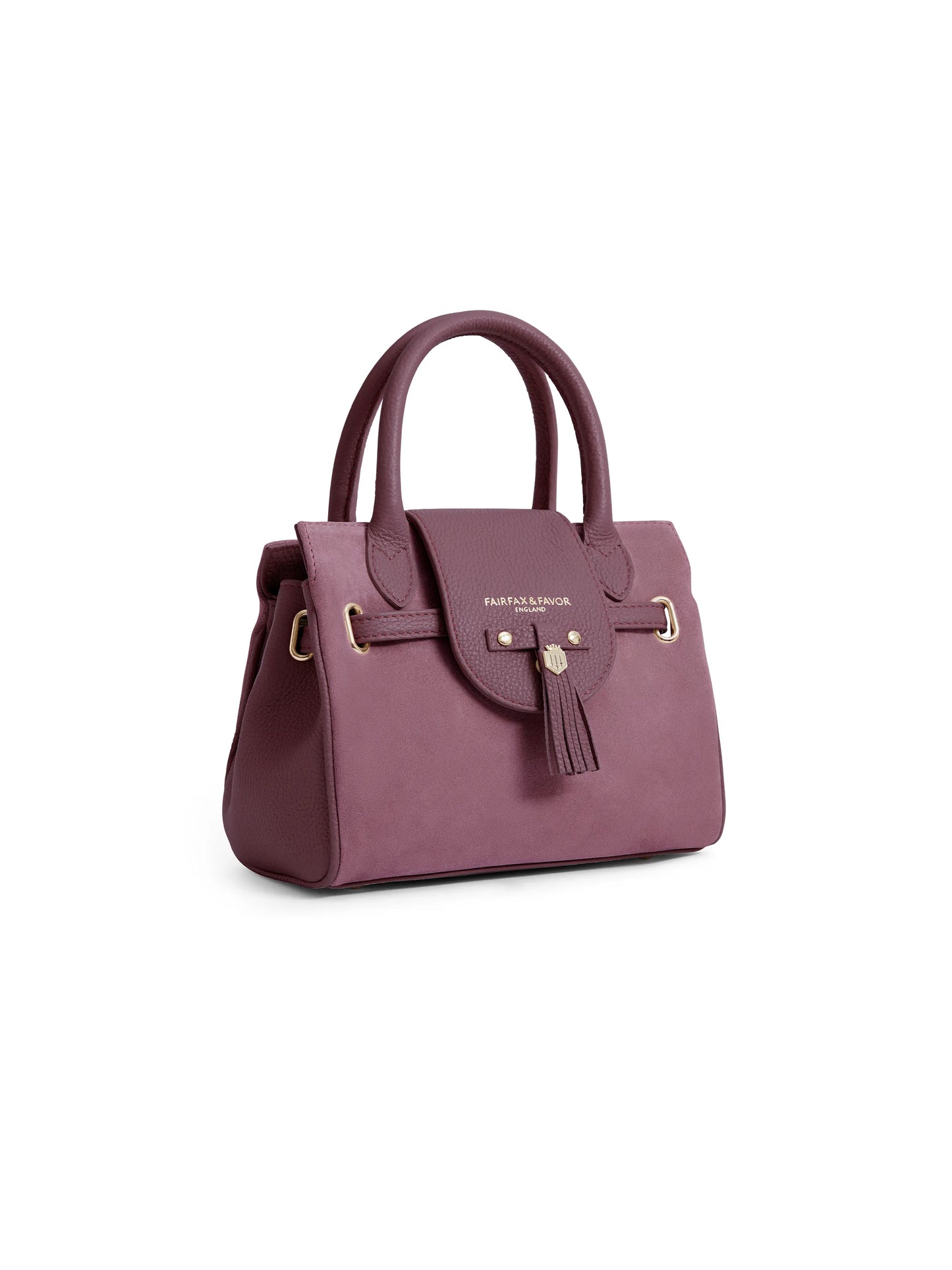 Mini Windsor Handbag - Heather Suede