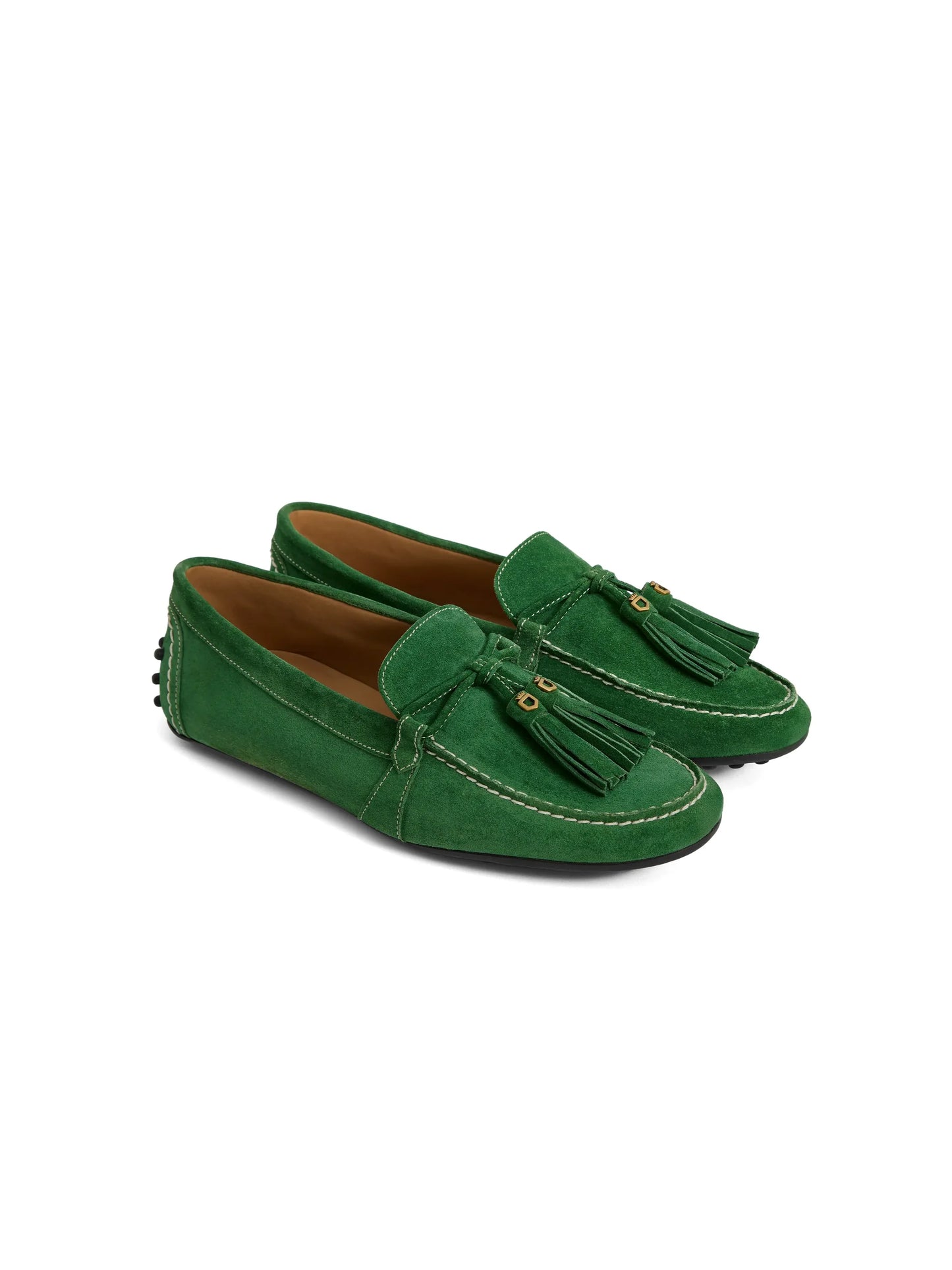 Rutland Driver - Clover Green Suede