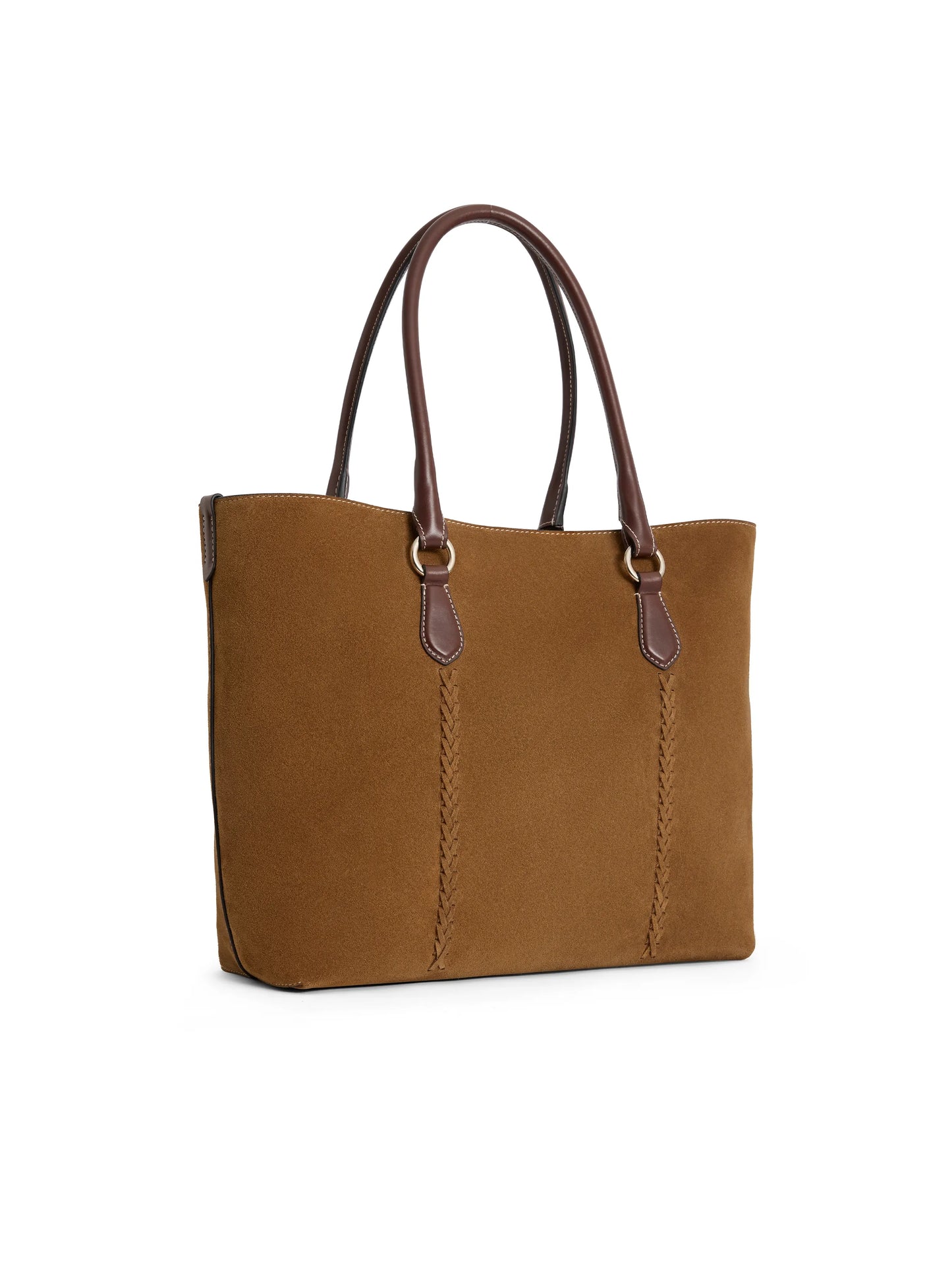 Seville Tote - Tan Suede