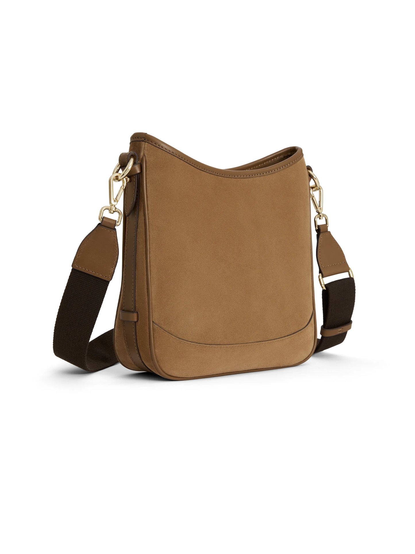 Dartmoor Messenger Bag - Tan Suede