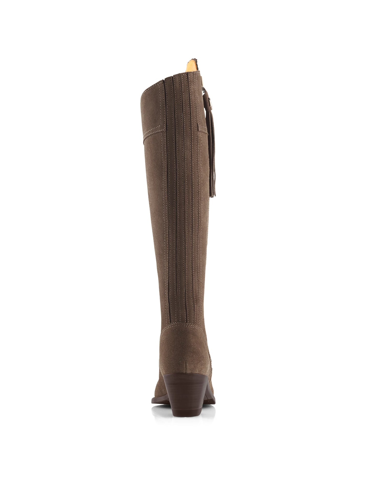 Heeled Regina - Fog Suede