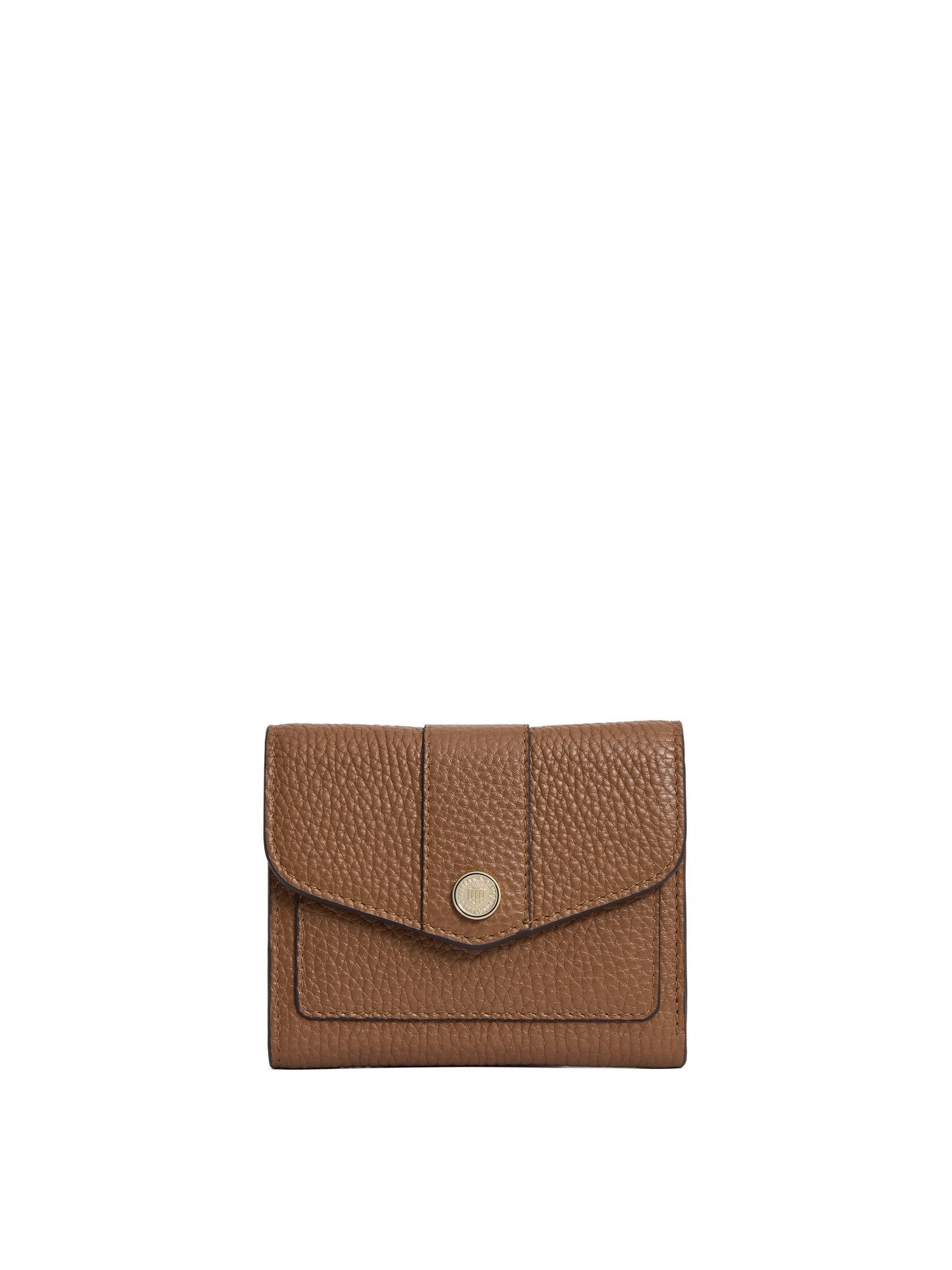 Langford Button Purse - Tan Leather