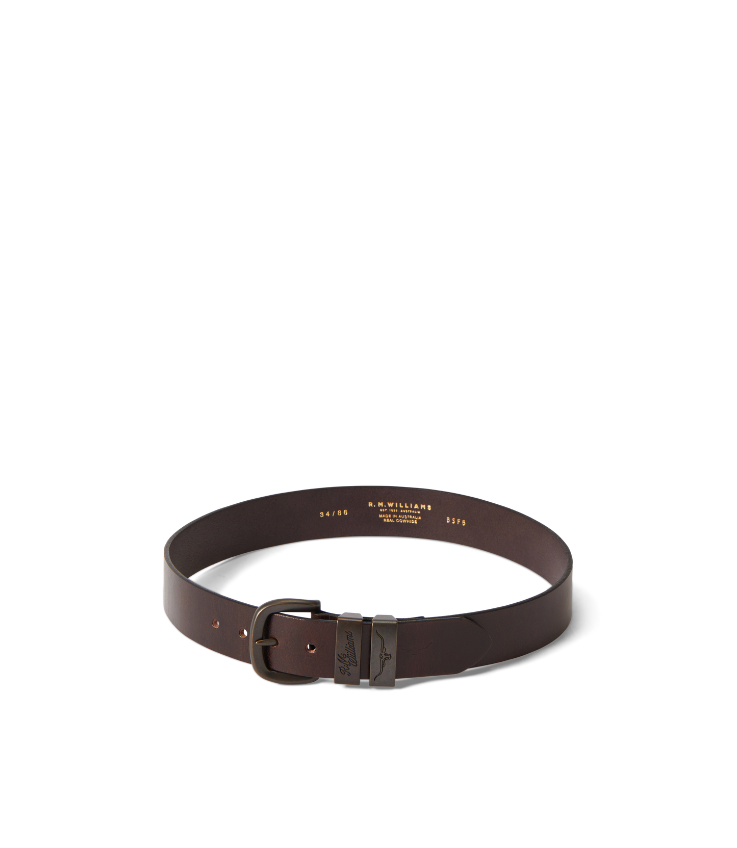 Drover Belt - Chestnut Pull-Up Leather