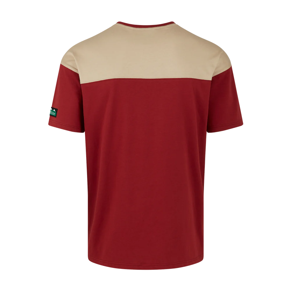 Unisex Backslider T-Shirt - Rhubarb Multi