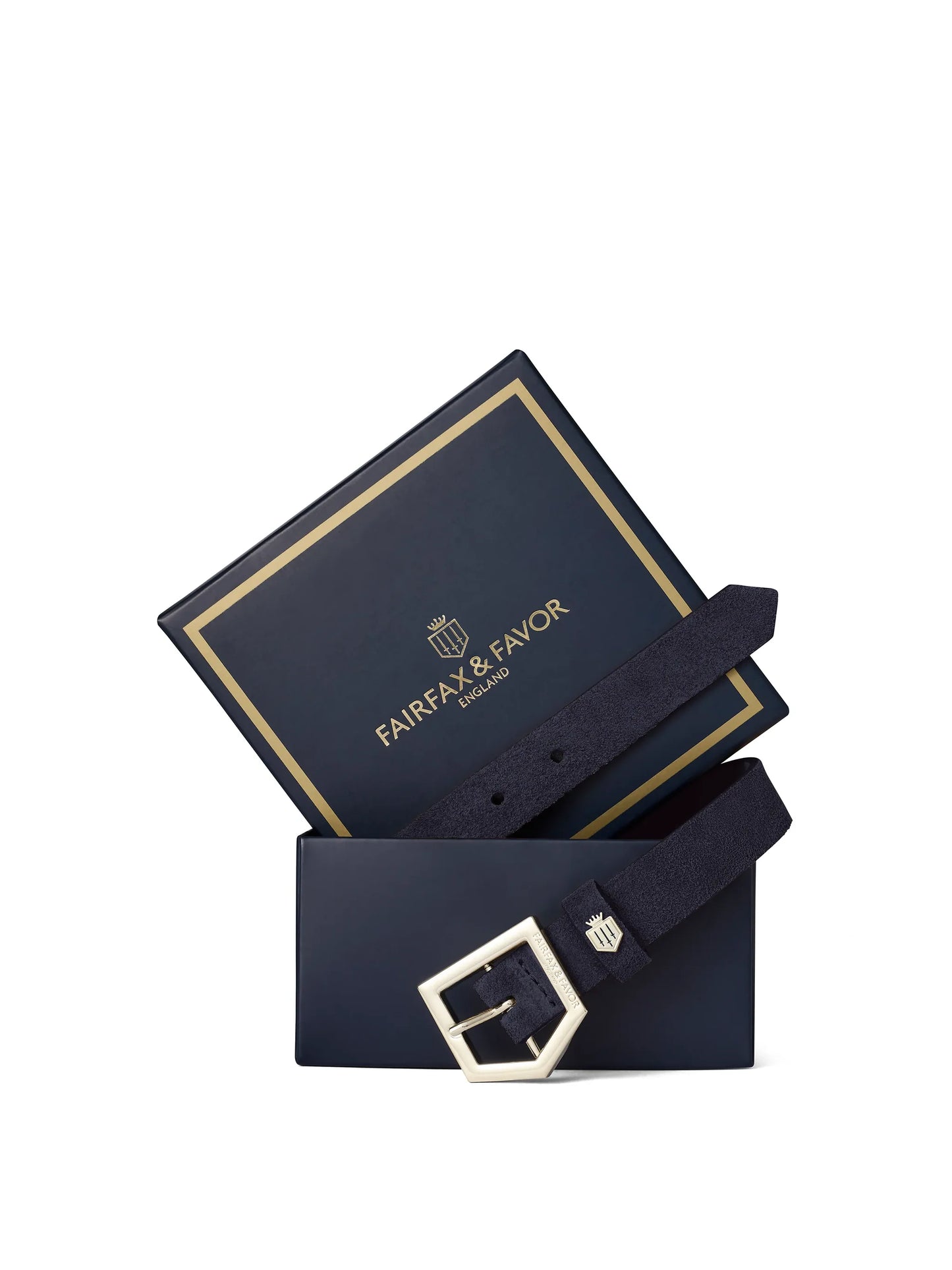 Sennowe Belt - Navy Suede
