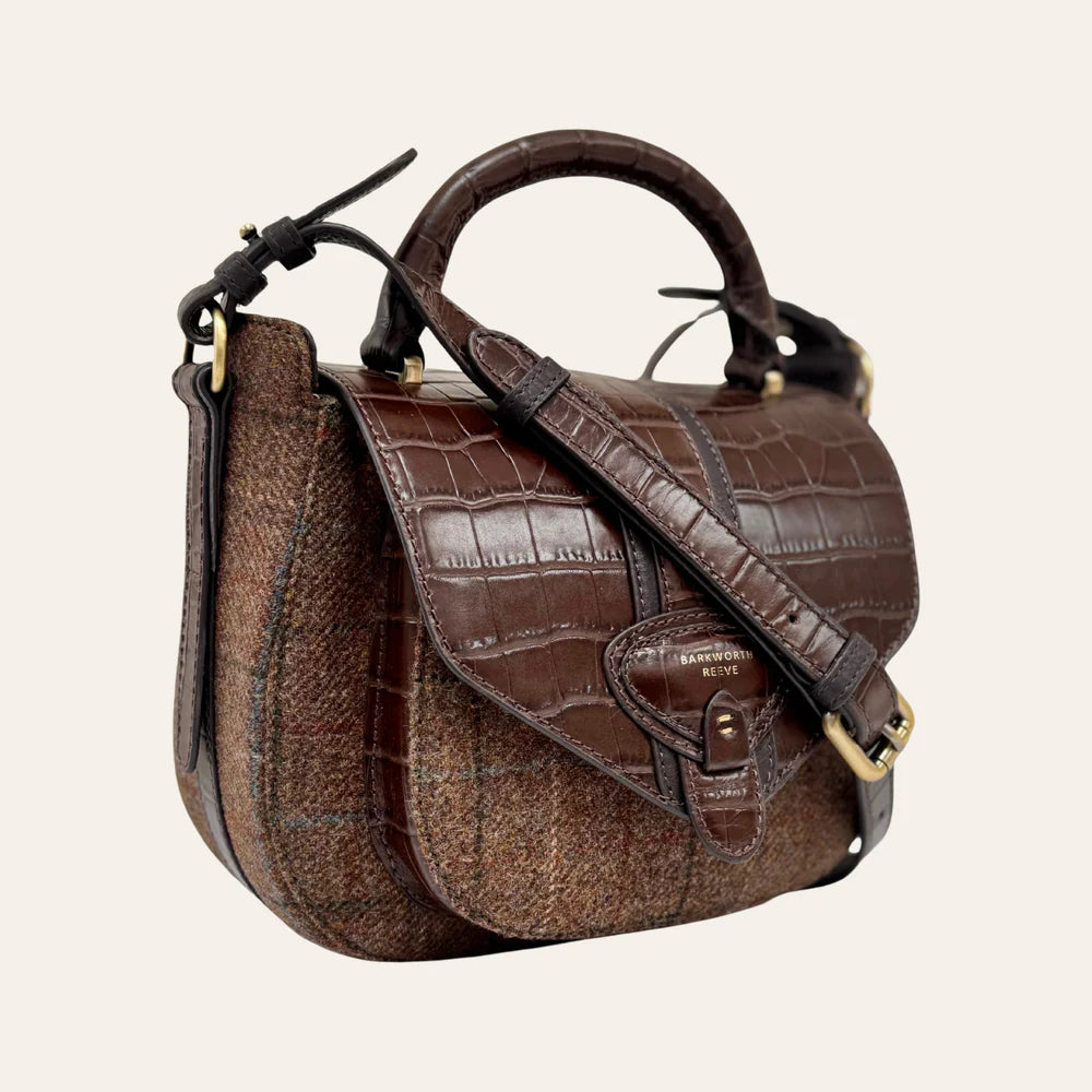 Belton Saddle Bag - Tweed