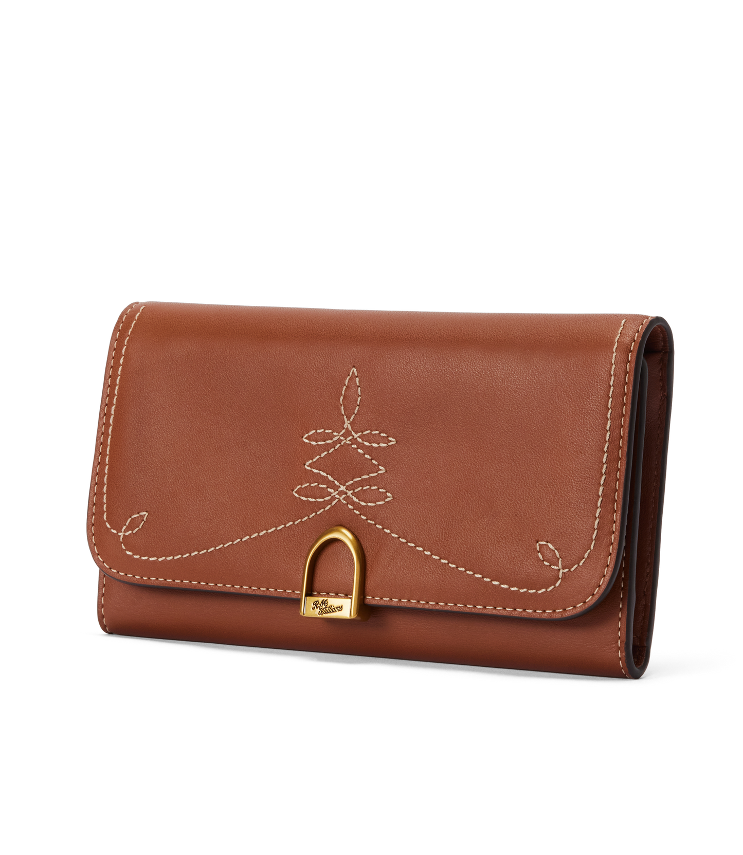 Eden Stitched Wallet - Tan