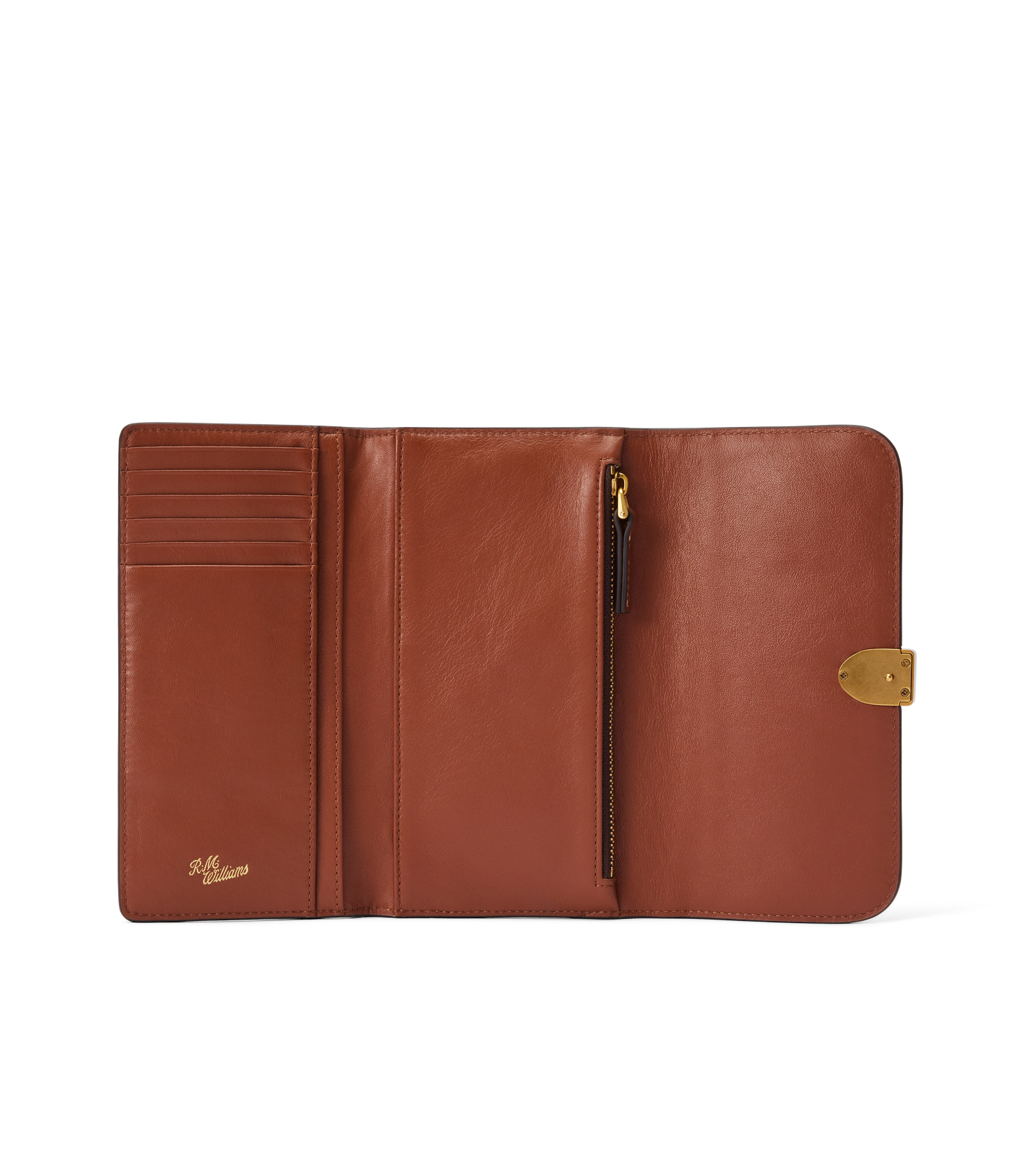 Eden Stitched Wallet - Tan