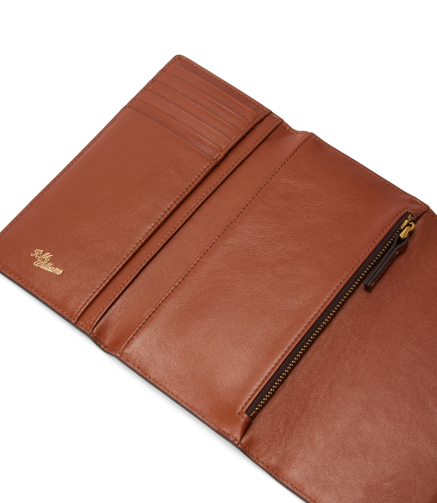 Eden Stitched Wallet - Tan