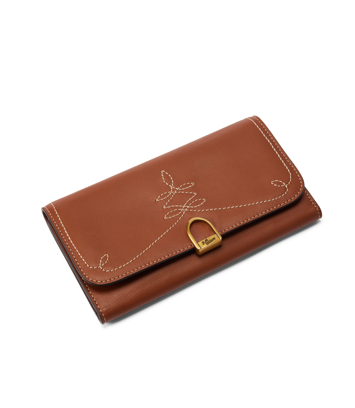 Eden Stitched Wallet - Tan