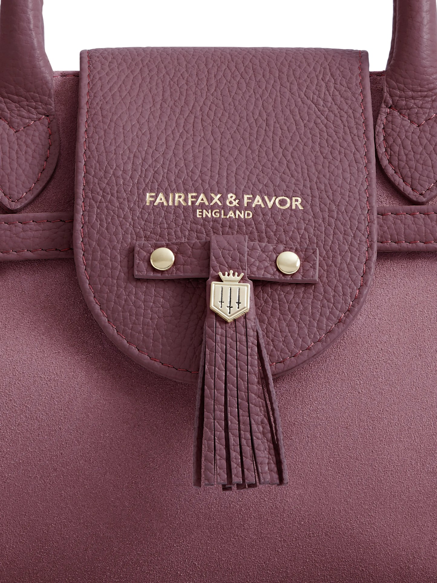 Mini Windsor Handbag - Heather Suede