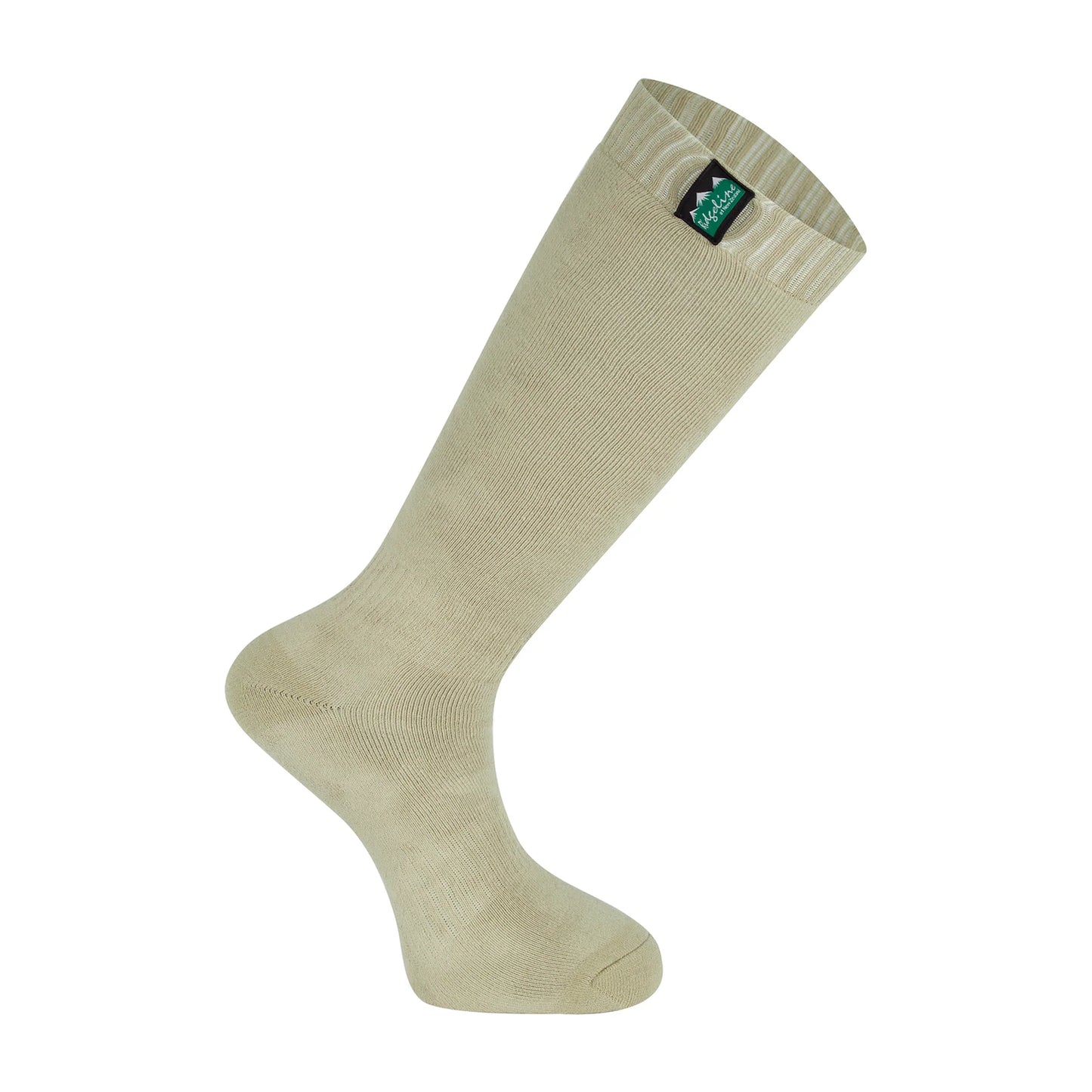 Cotton Work Socks Full Length - Olive Multi - Pack of 3