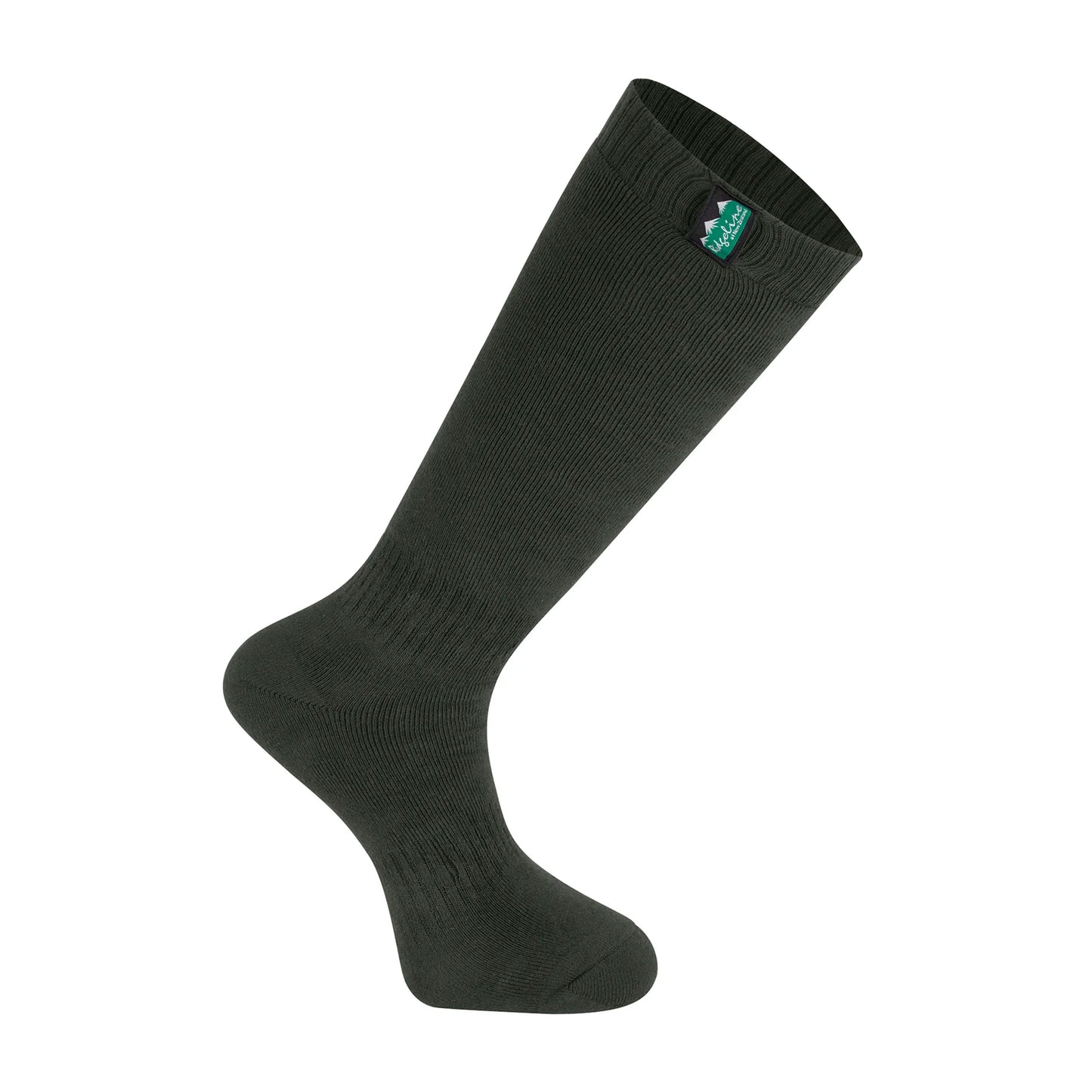 Cotton Work Socks Full Length - Olive Multi - Pack of 3