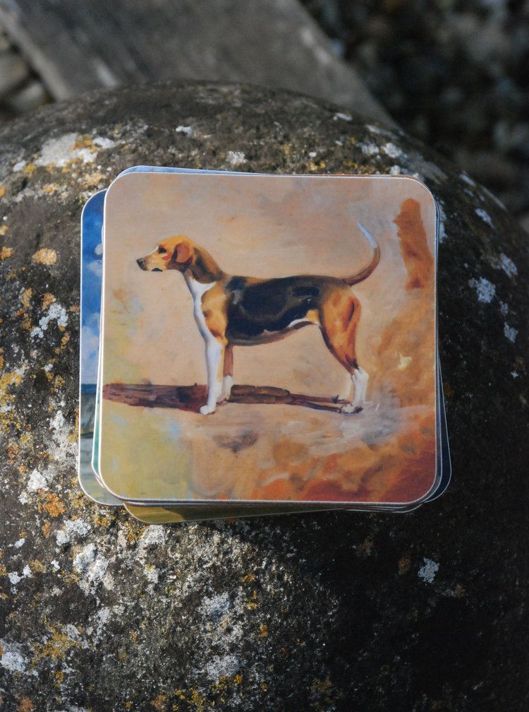 Coaster - Study of a Pytchley Foxhound