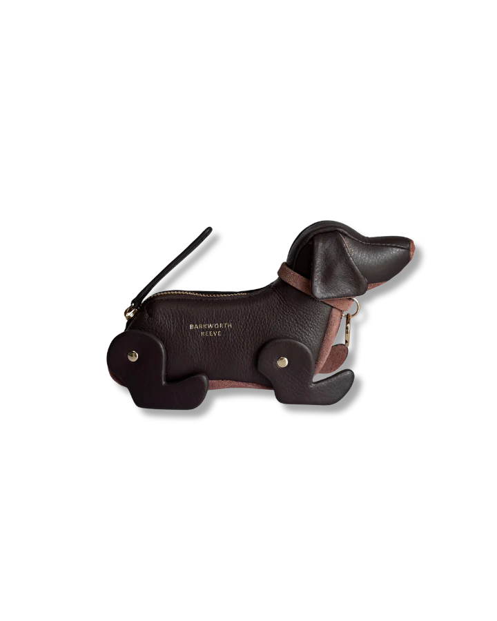 Doogle Puppy Purse - Truffle Plum & Rosewood Pink