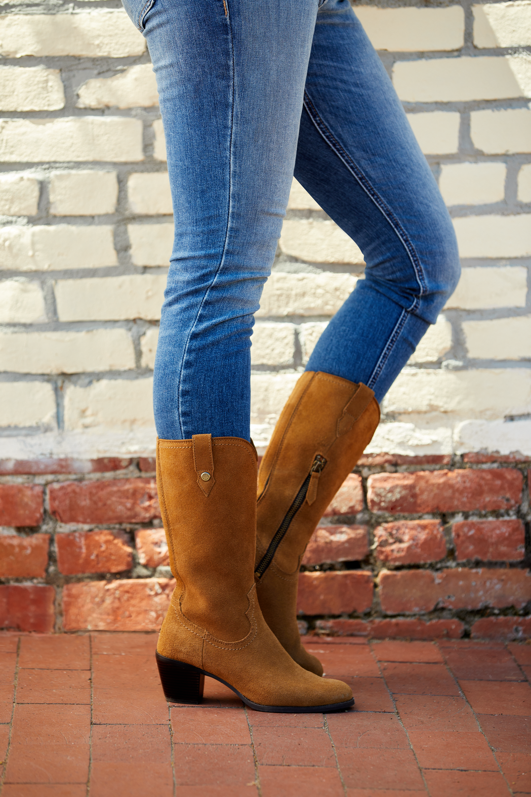 Addison Boot - Carmel Suede