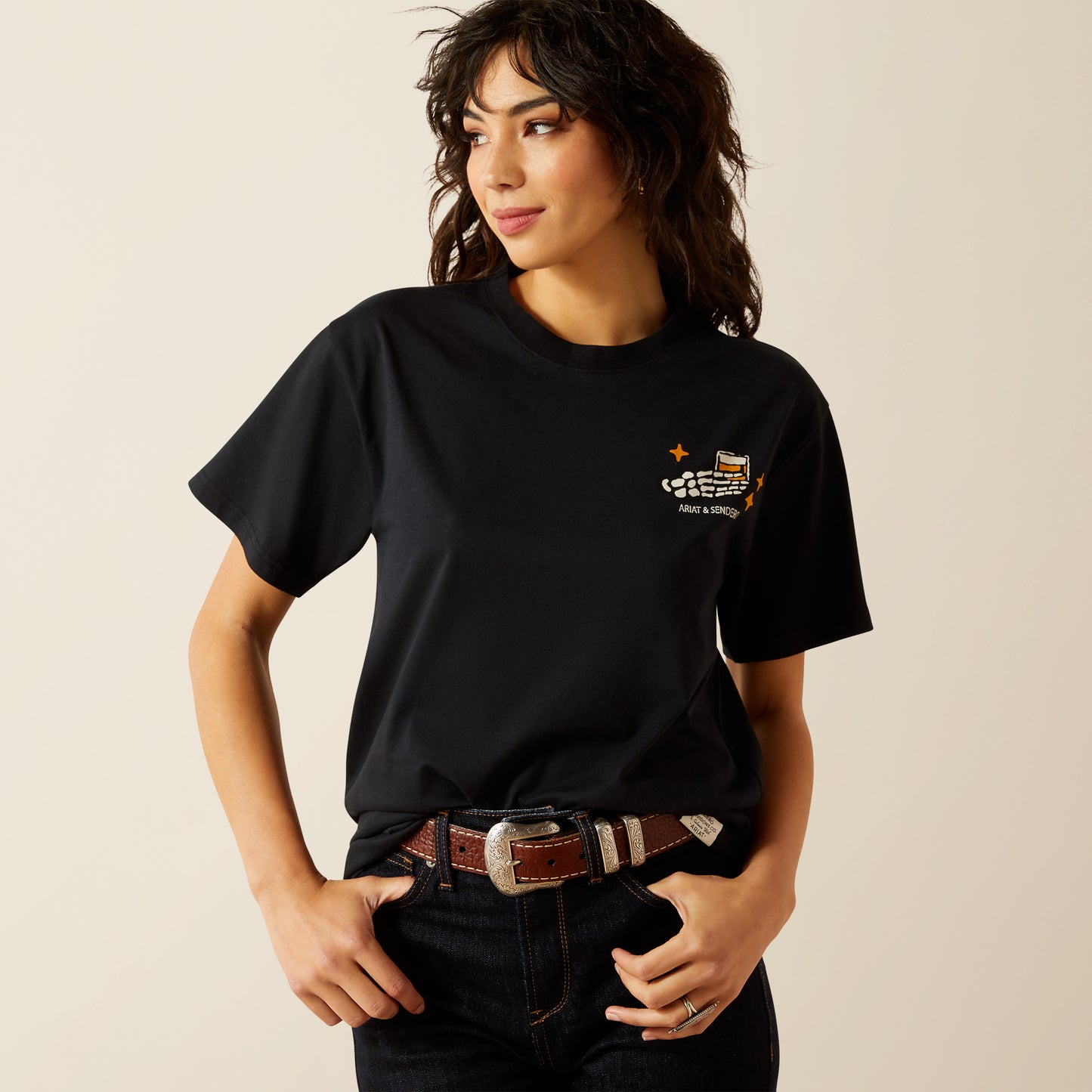 Sendero When Life Gives You Agaves T-Shirt - Black