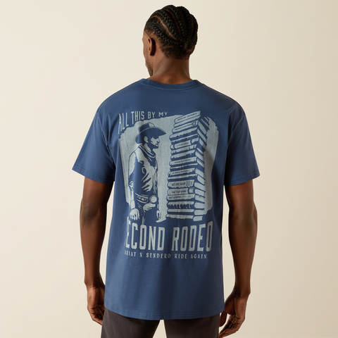 Sendero Second Rodeo T-Shirt - Dark Denim