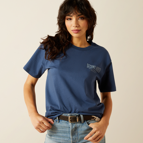 Sendero Second Rodeo T-Shirt - Dark Denim