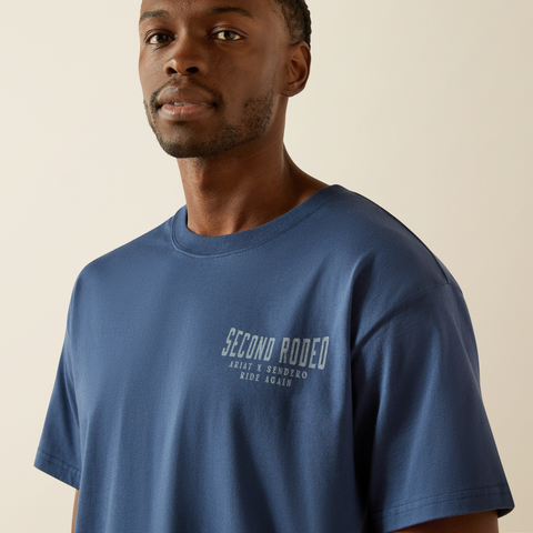 Sendero Second Rodeo T-Shirt - Dark Denim