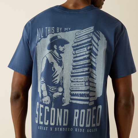 Sendero Second Rodeo T-Shirt - Dark Denim