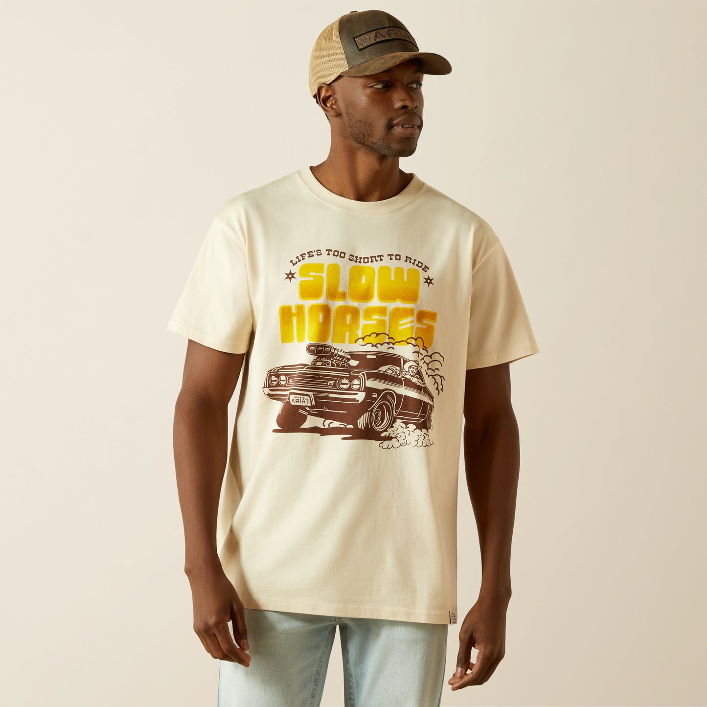 Sendero Slow Horses T-Shirt - Sandshell