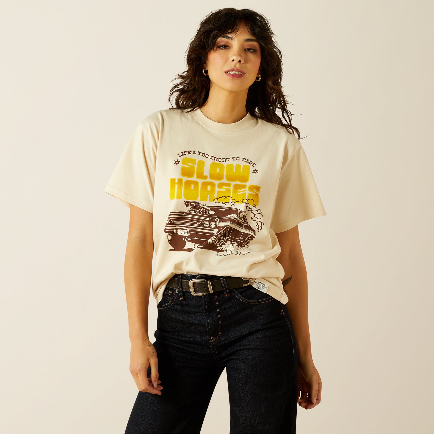 Sendero Slow Horses T-Shirt - Sandshell