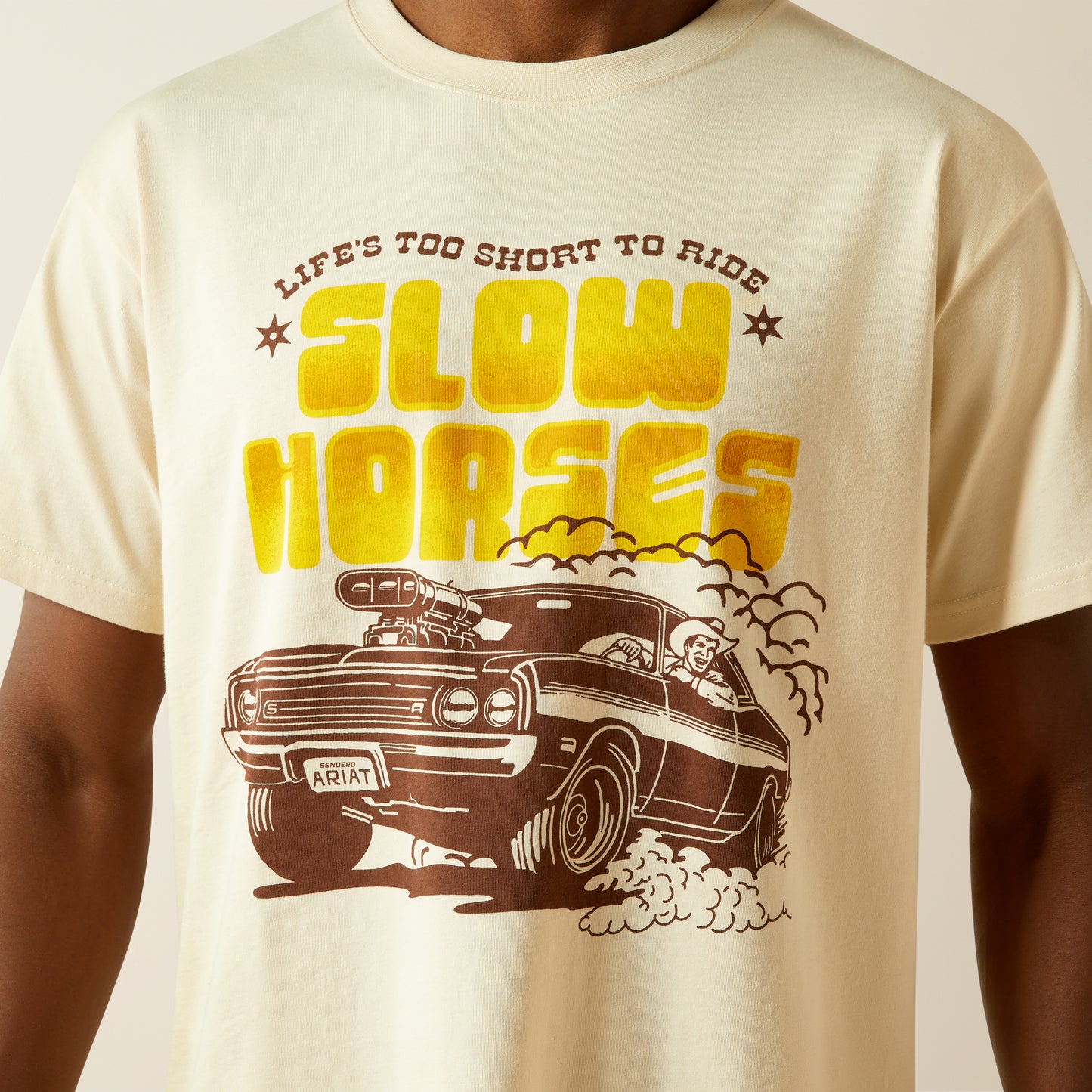 Sendero Slow Horses T-Shirt - Sandshell