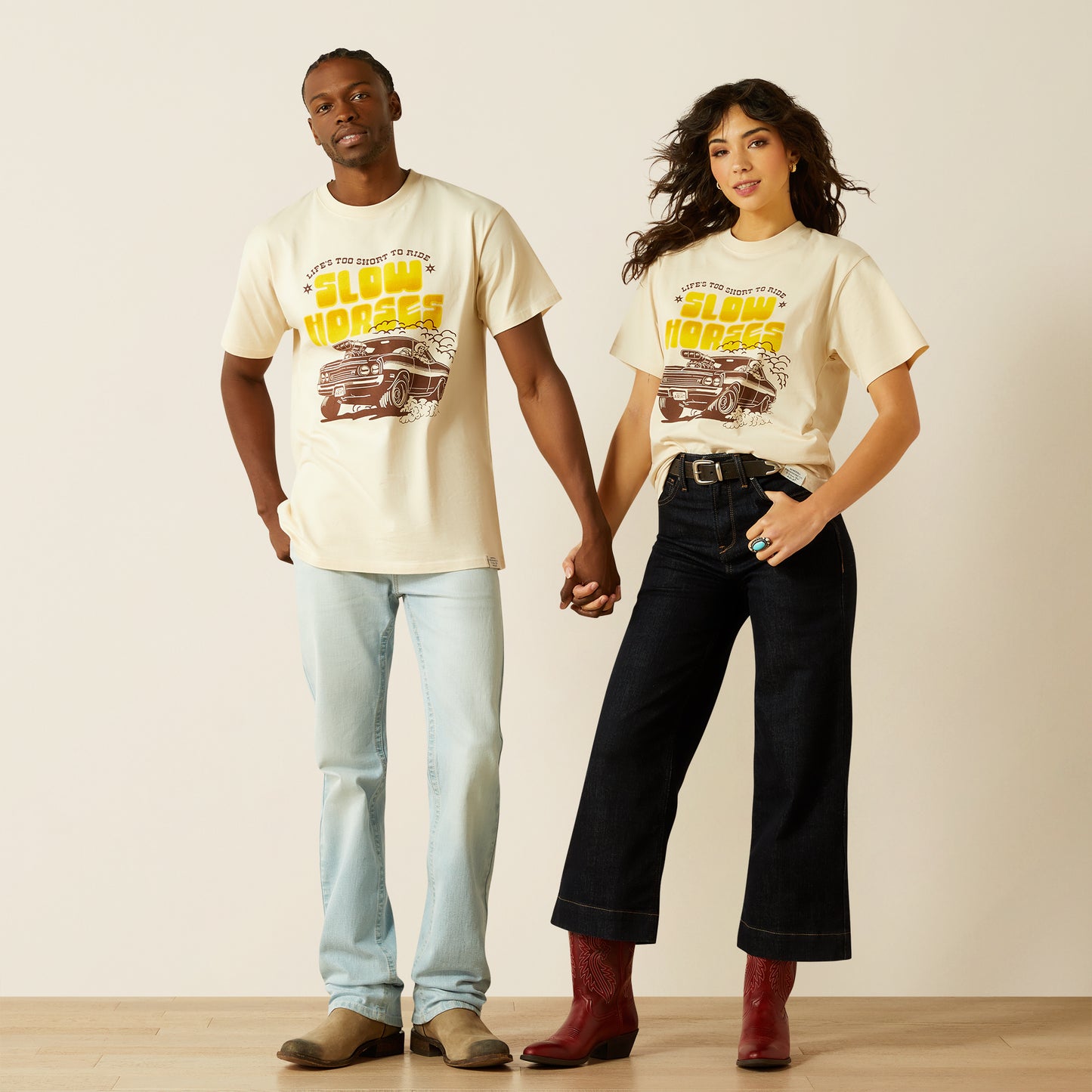 Sendero Slow Horses T-Shirt - Sandshell