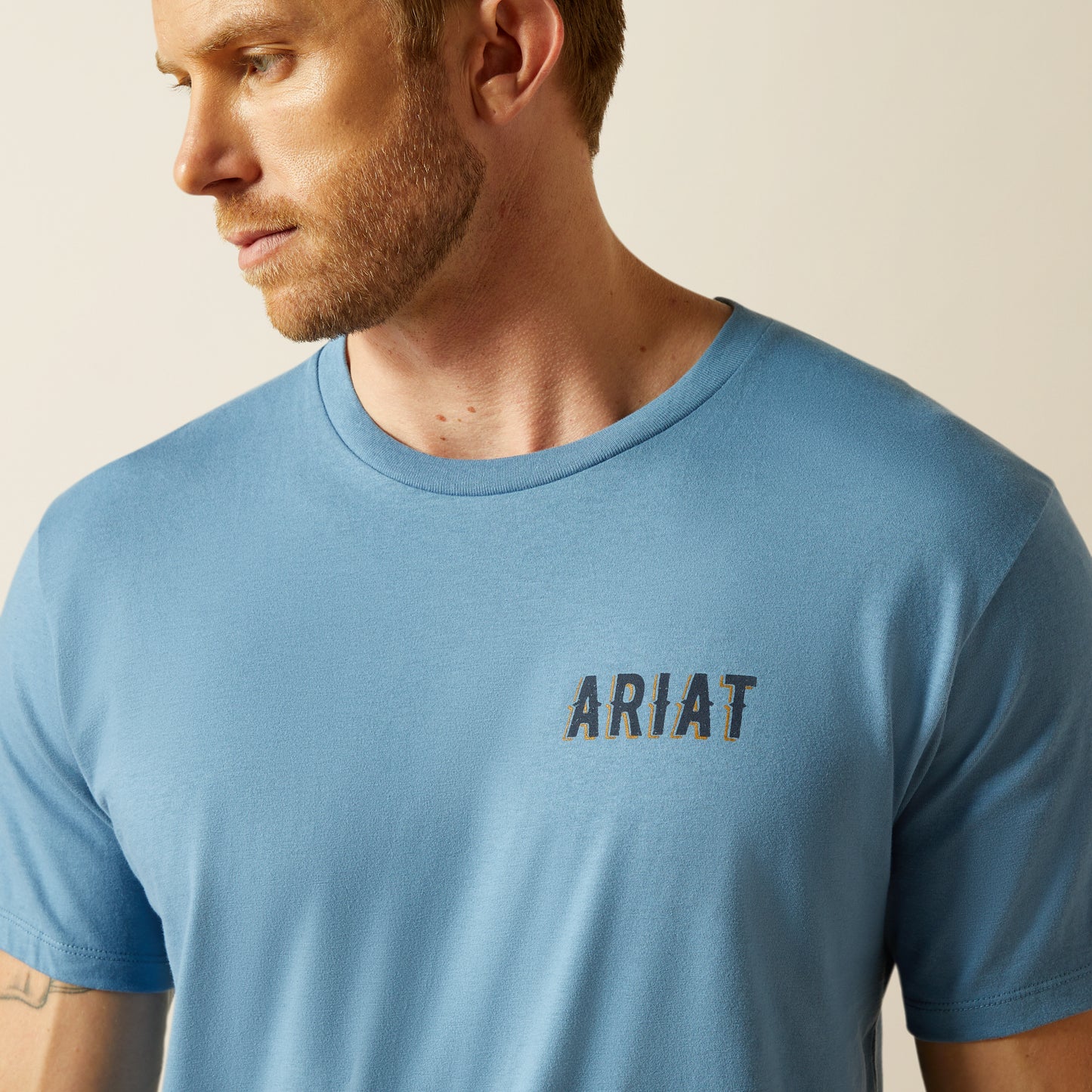 Ariat Blazing Saddle T-Shirt - Coronet Blue