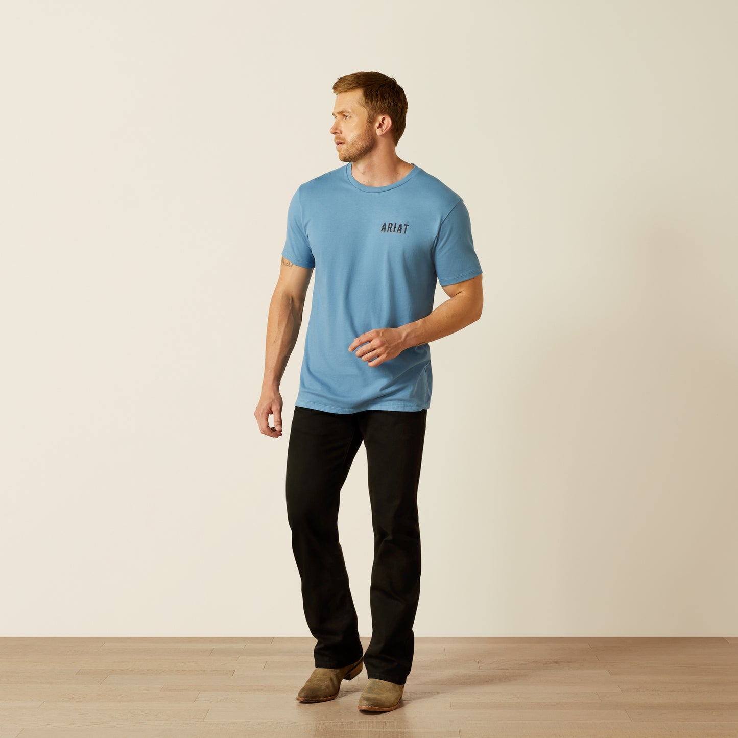 Ariat Blazing Saddle T-Shirt - Coronet Blue