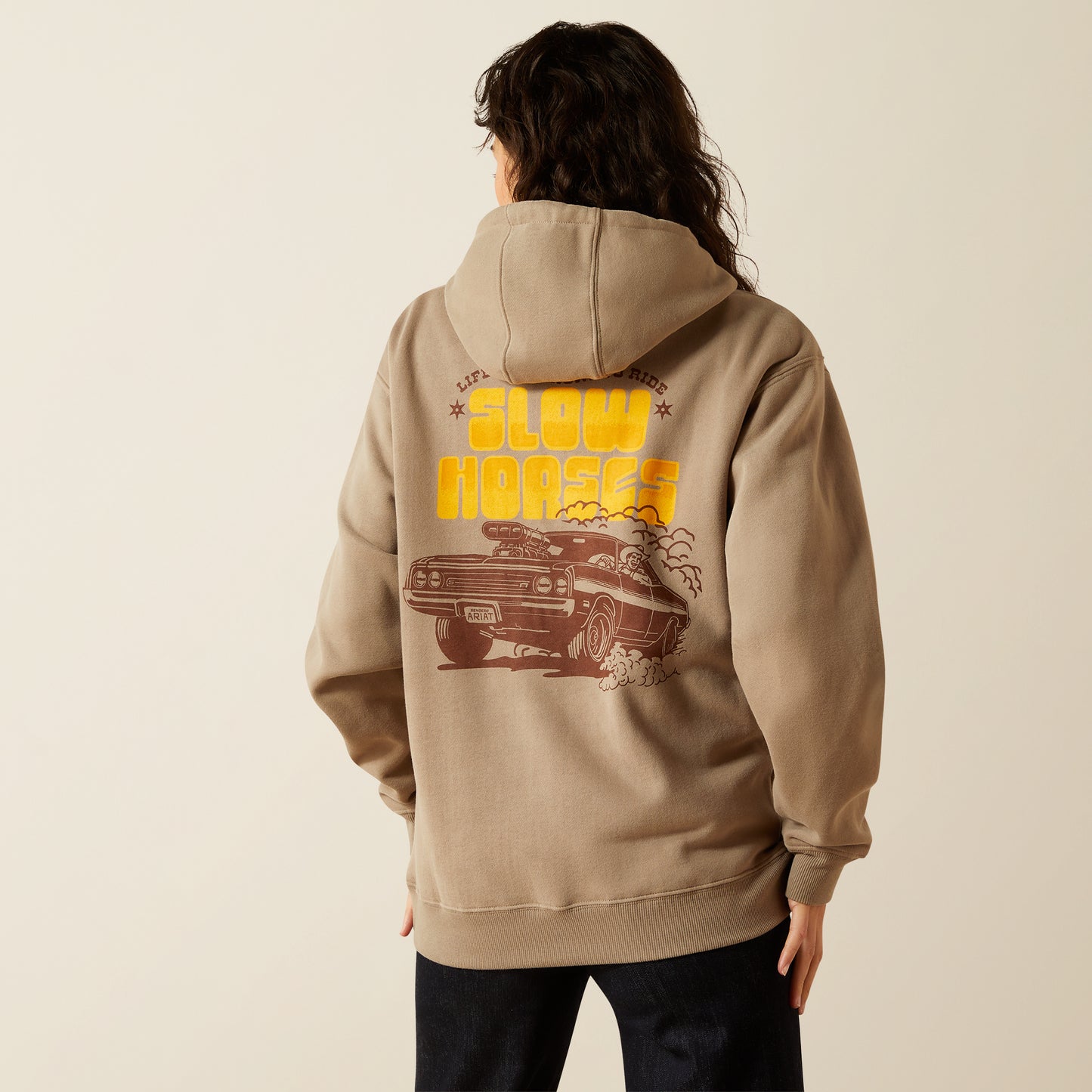 Sendero Slow Horses Hoodie - Brindle