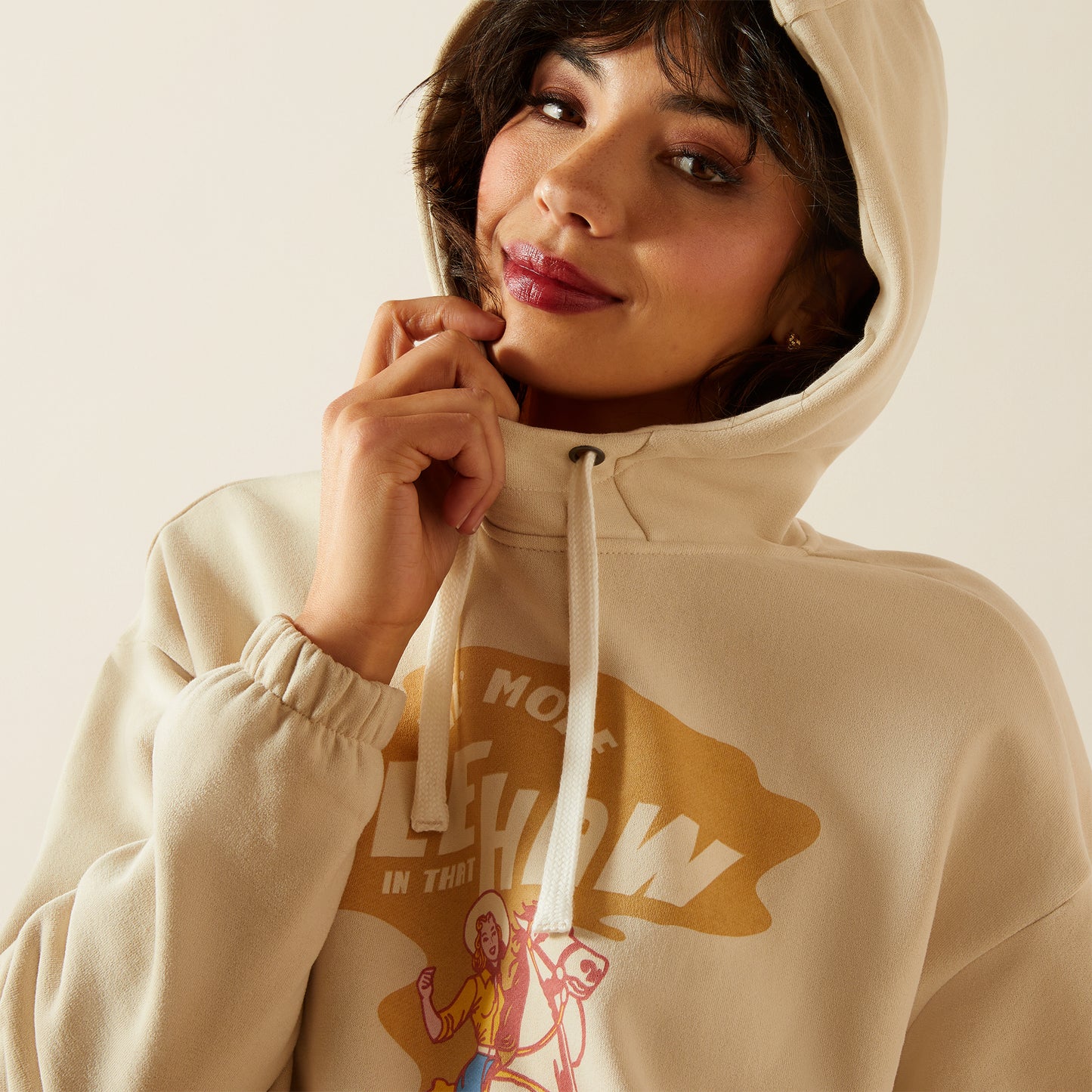 Sendero Yeehaw Hoodie - Oyster Grey