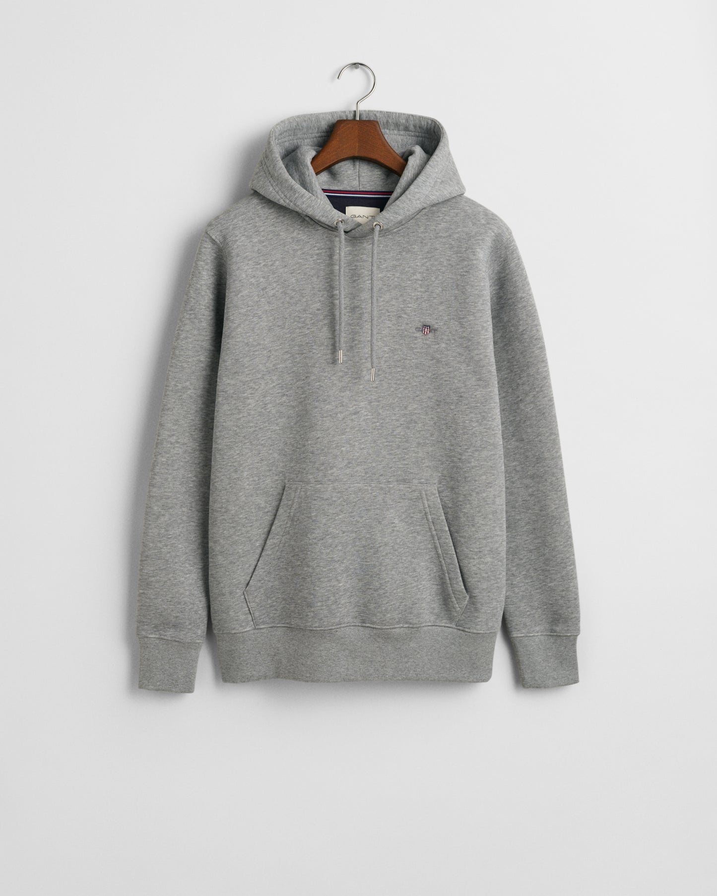 Shield Hoodie - Grey Melange